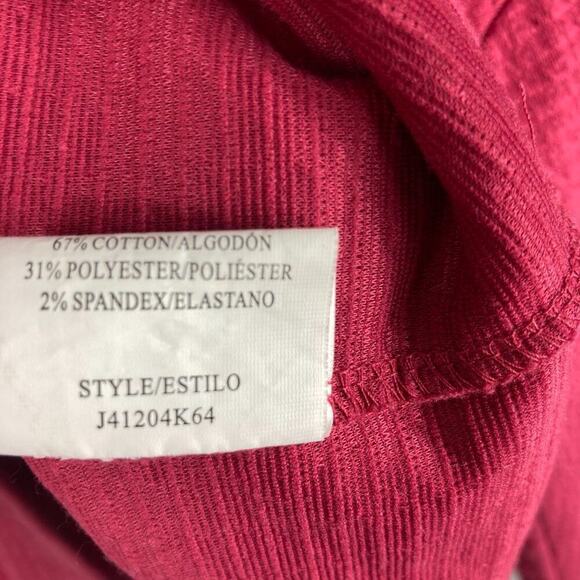 june & hudsen textured high neck sweater M - Picture 4 of 5